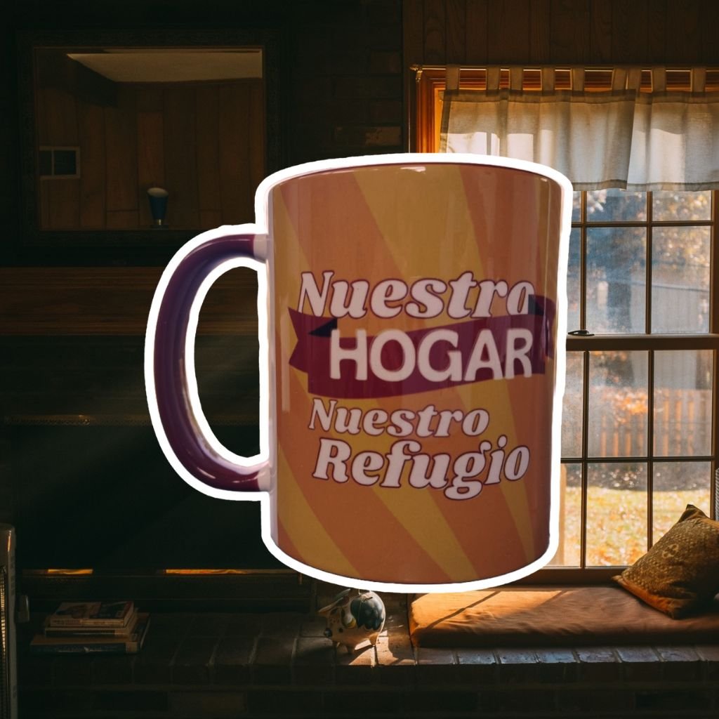 Taza ZunHome "Nuestro hogar, nuestro refugio"